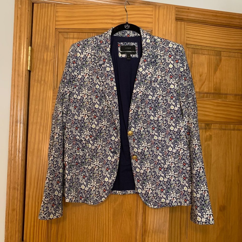 Limited Edition J Crew Schoolboy Blazer | Liberty Floral